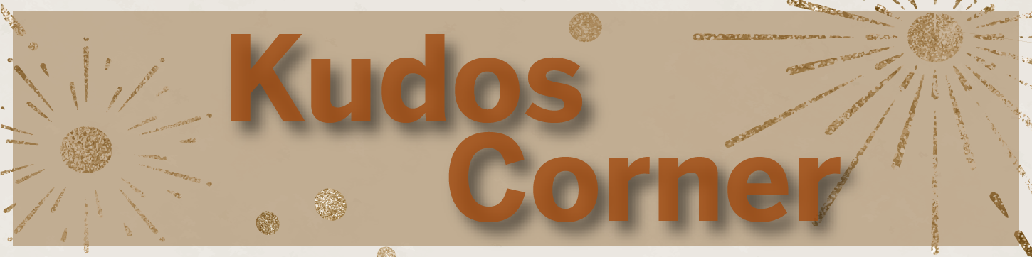 Kudos Corner